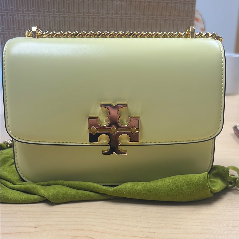 Tory Burch Light Green Crossbody Bag